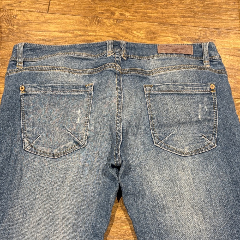 Pull&Bear Blue Skinny Jeans - Picture 10 of 12